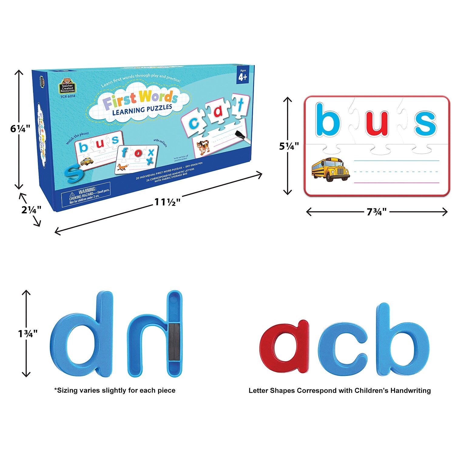 First Words Learning Puzzles