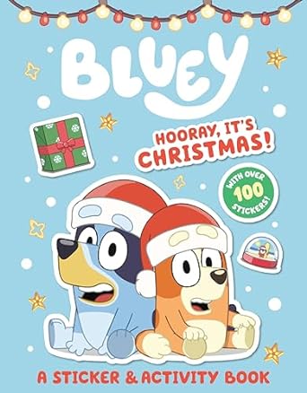 Bluey: Hooray It's Christmas Sticker & Activity Book