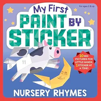 My First Paint By Sticker - Nursery Rhymes