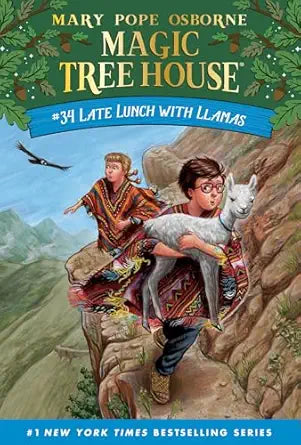 Magic Tree House #34 Late Lunch with Llamas