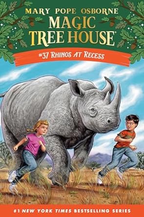 Magic Tree House #37 Rhinos At Recess
