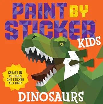 Paint By Sticker Kids - Dinosaurs
