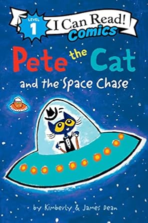 Pete the Cat and the Space Chase - I Can Read Comics Level 1
