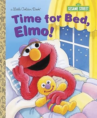 Little Golden Book - Time for Bed, Elmo!