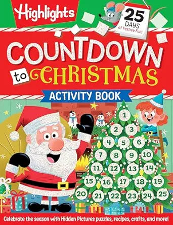 Countdown to Christmas Activity Book