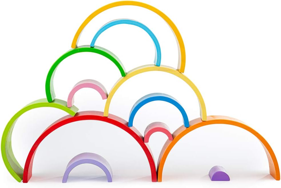 Bigjigs Large Stacking Rainbow