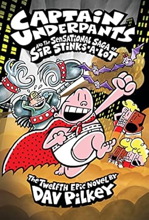 Captain Underpants #12 Sensational Saga