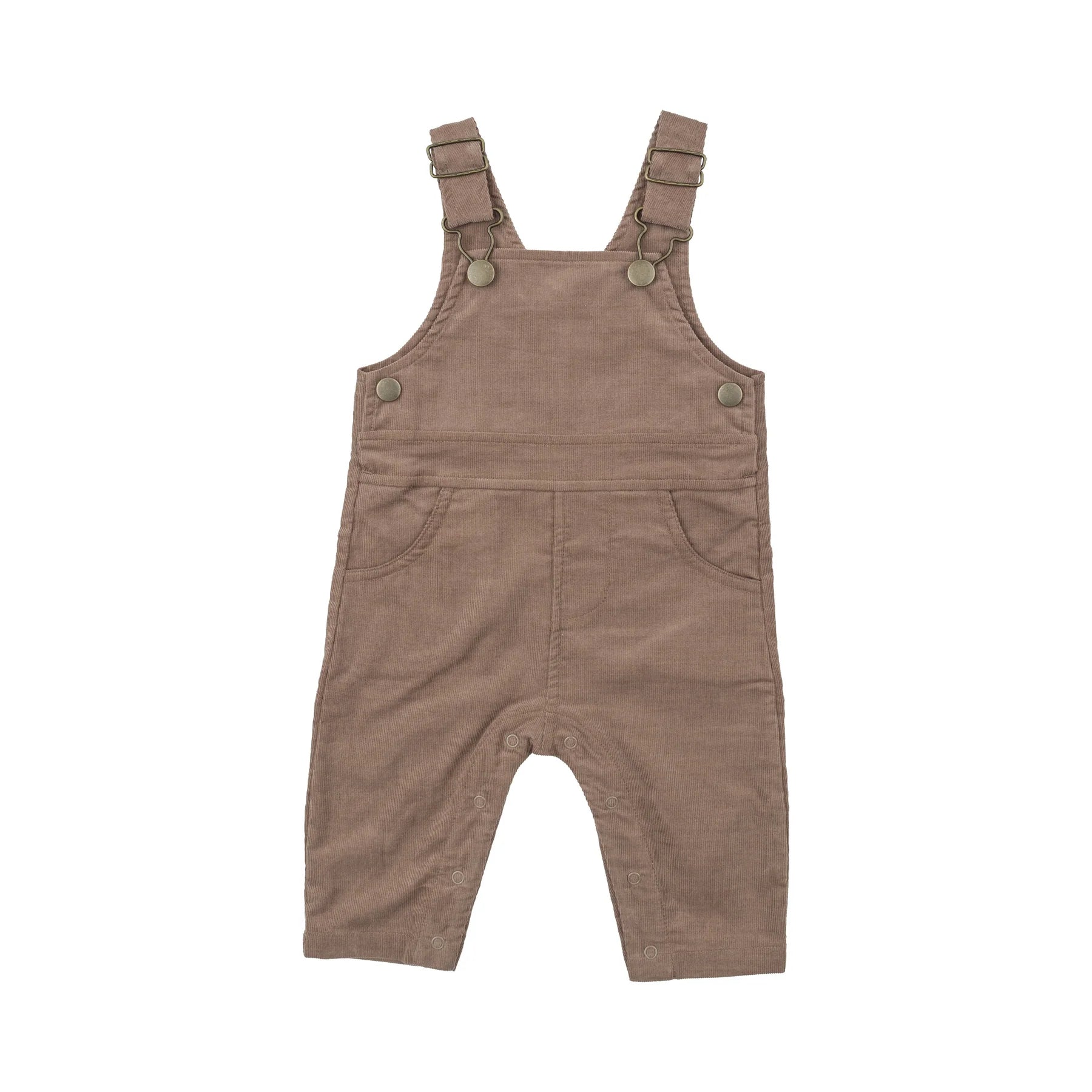 Angel Dear Classic Corduroy Overalls - Sinopia Fresco