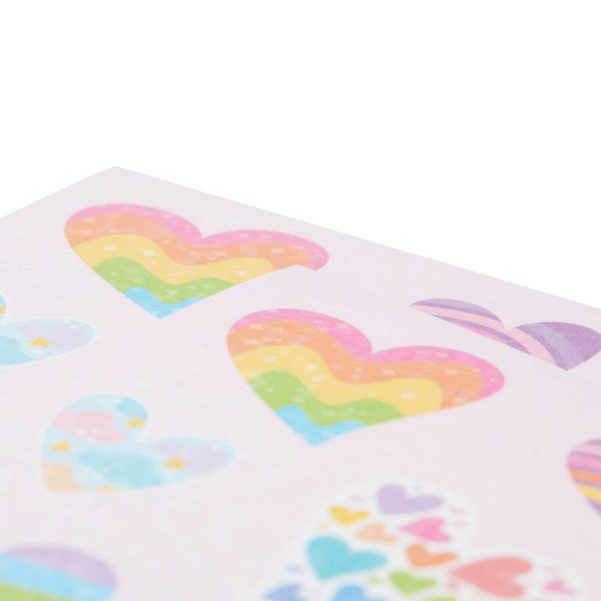 Stickiville Rainbow Hearts Stickers