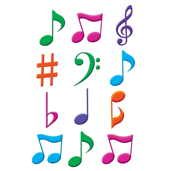 Musical Notes Mini Accents