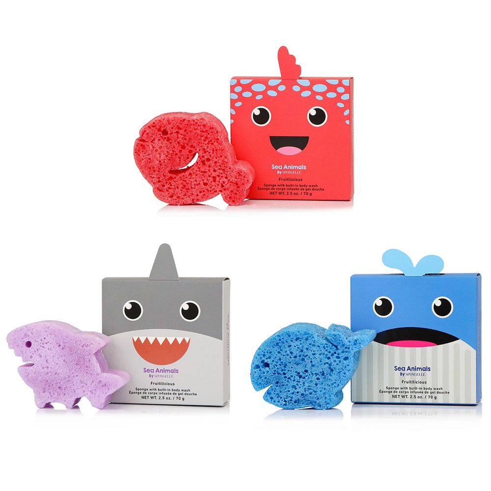 Spongelle Sea Animals Assorted Sponge