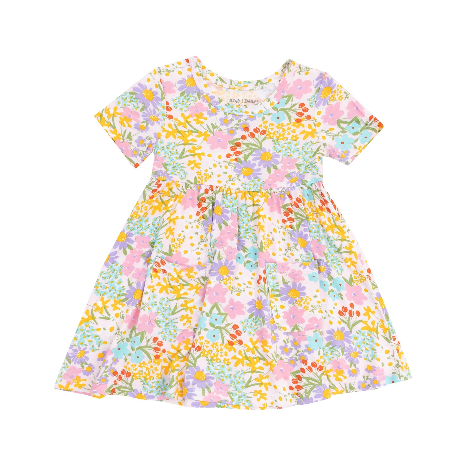 Angel Dear Amelia Floral Twirly Dress