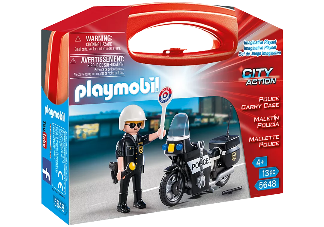 Playmobil Police Carry Case