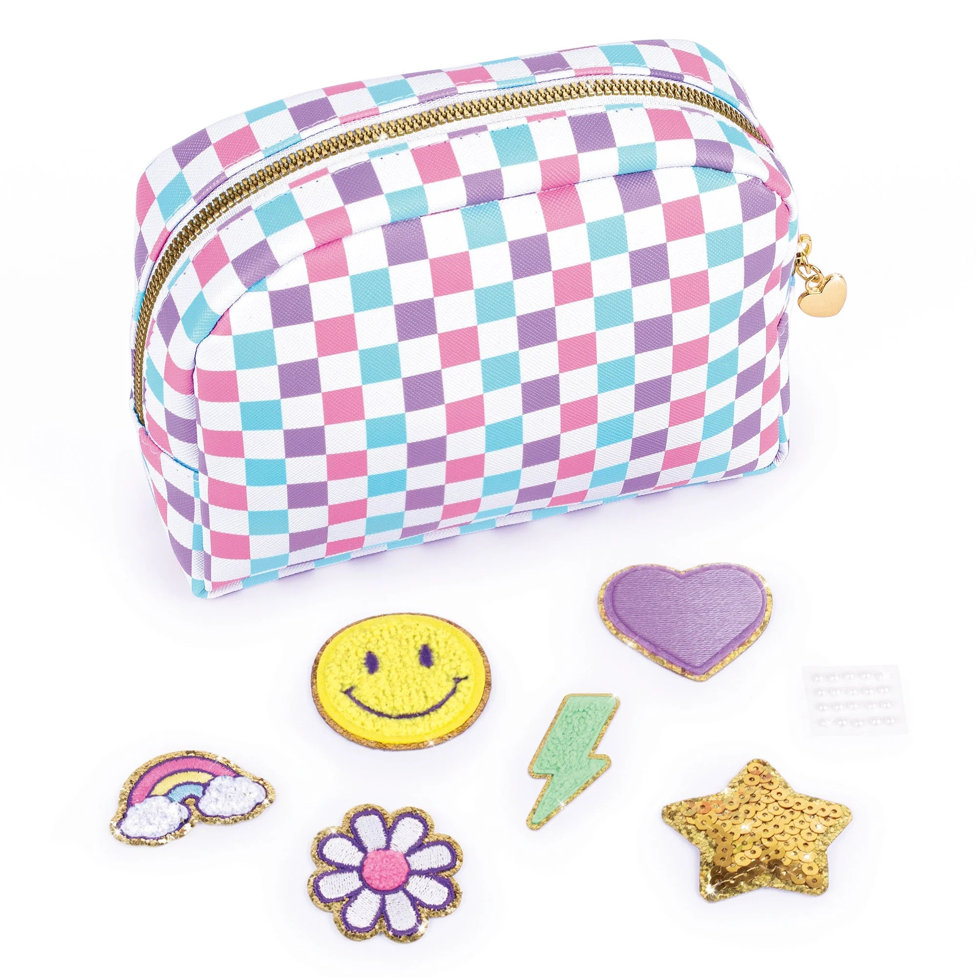 Fashion Pouch with Patches