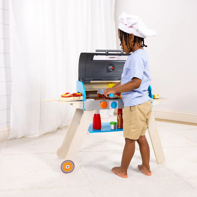 Melissa & Doug Deluxe Grill & Pizza Oven Playset