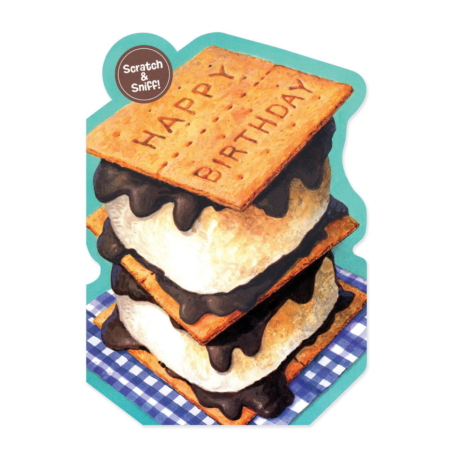 S'Mores Scratch & Sniff Birthday Card
