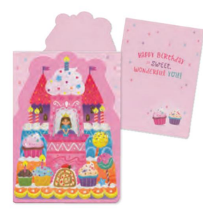 Princess Castle Birthday Card