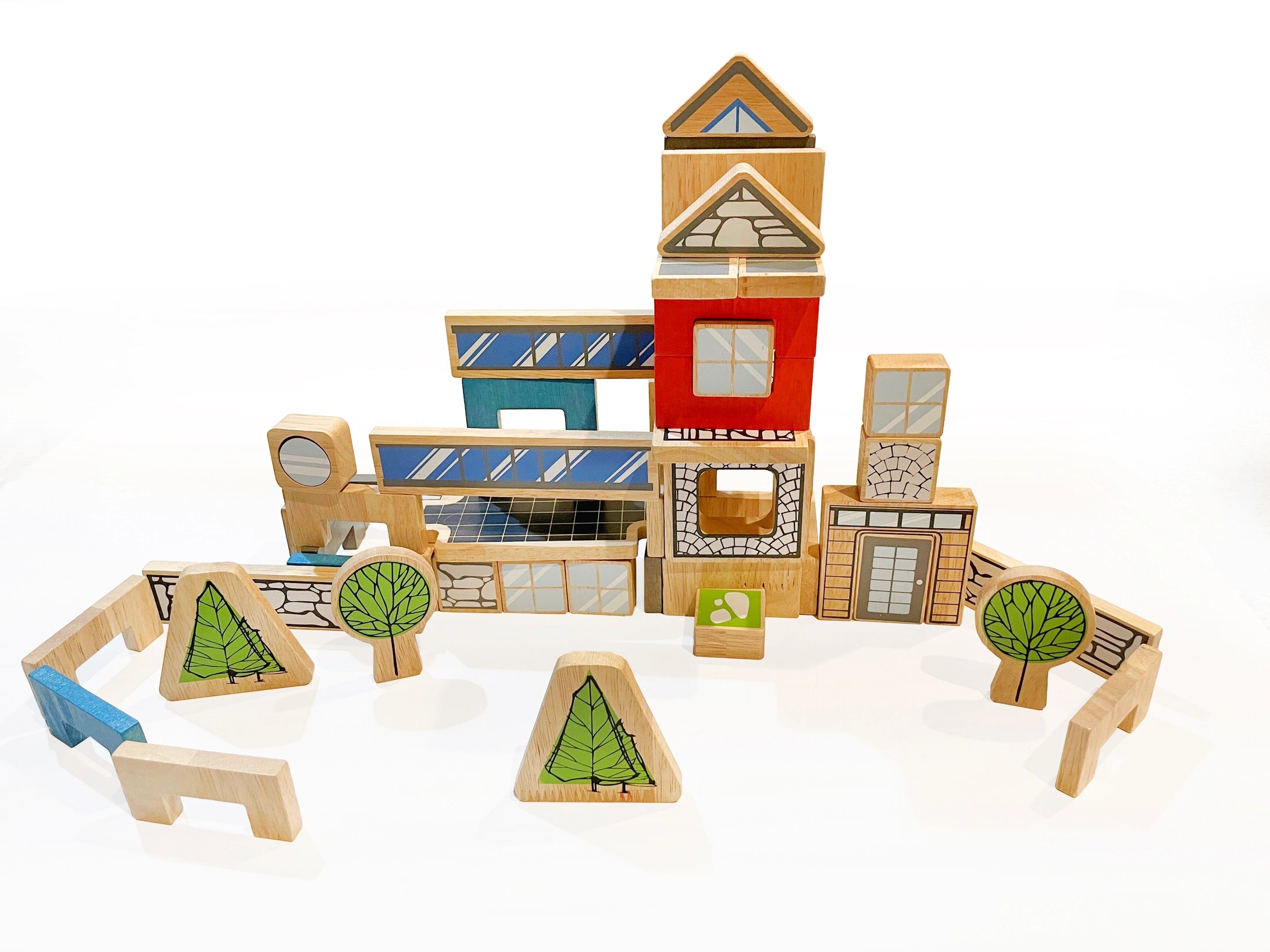 U Build It Architect Block Set - 72 Pieces