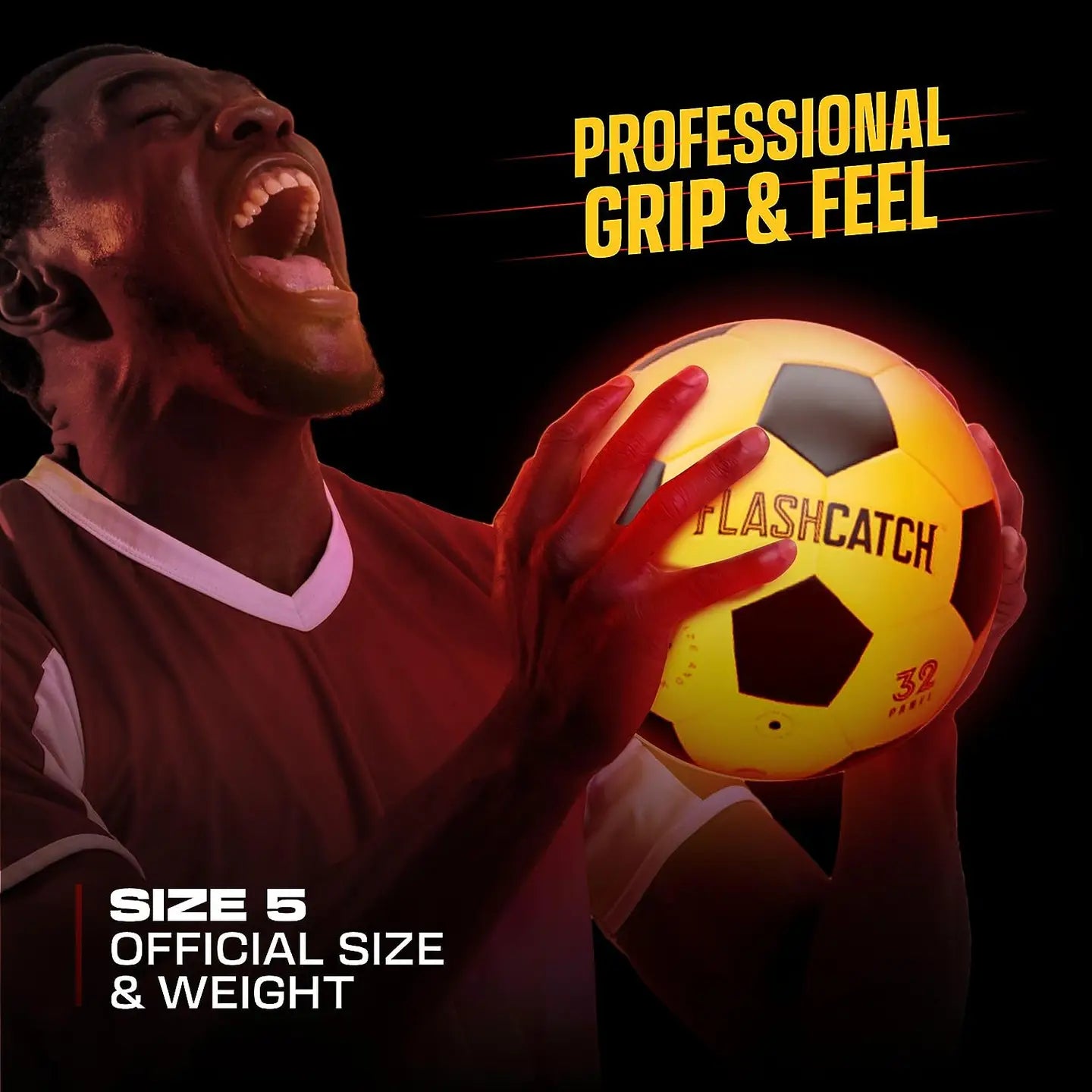 Flashcatch Light Up Soccer Ball