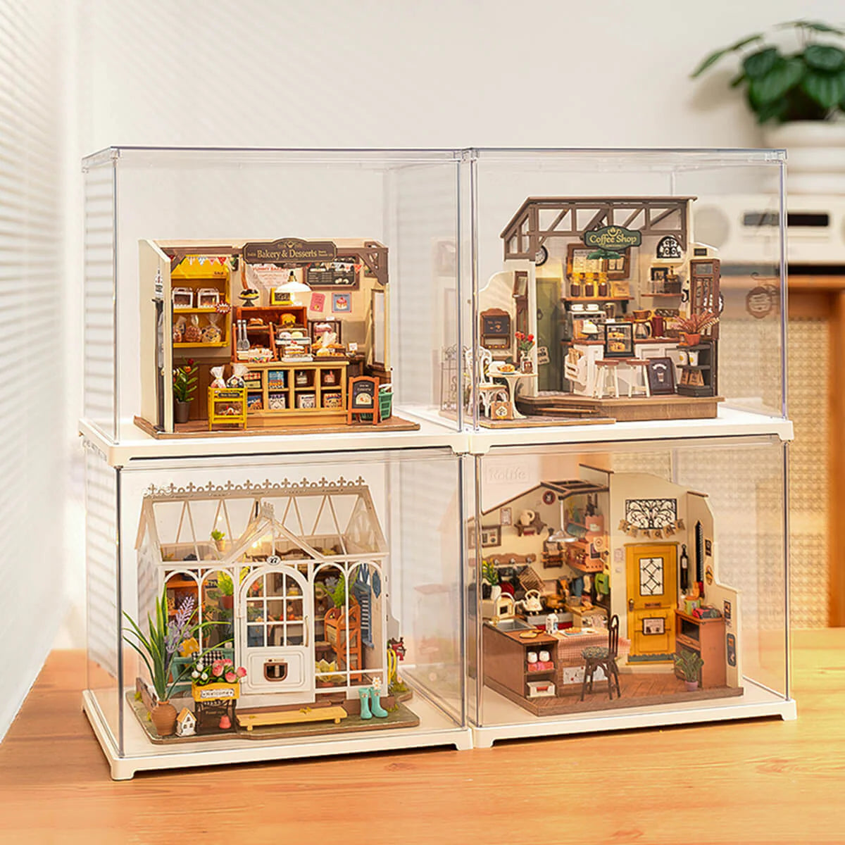 Miniature House Display Box