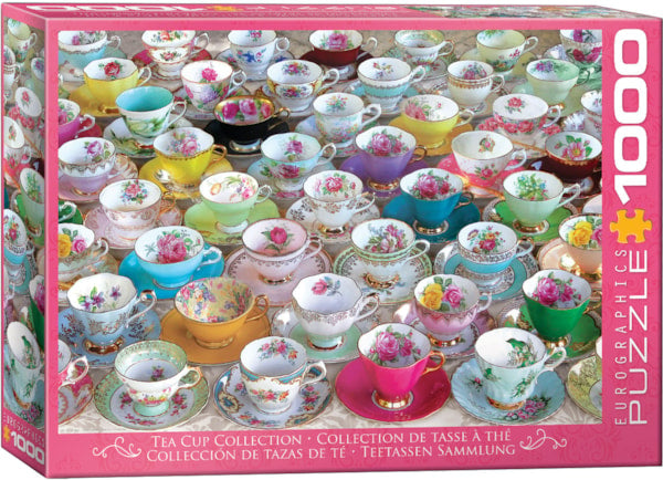 Eurographics Tea Cup Collection 1000 Piece Puzzle