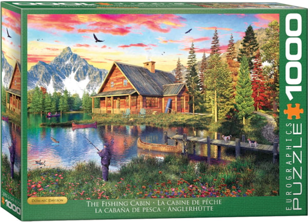 Eurographics The Fishing Cabin 1000 Piece Puzzle