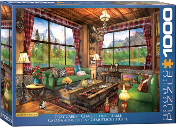 Eurographics Cozy Cabin 1000 Piece Puzzle