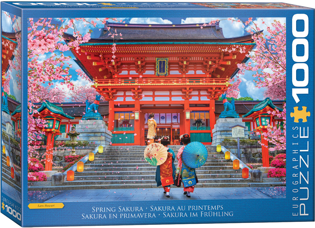 Eurographics Spring Sakura 1000 Piece Puzzle