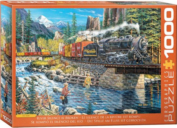 Eurographics River Silence is Broken 1000 Piece Puzzle