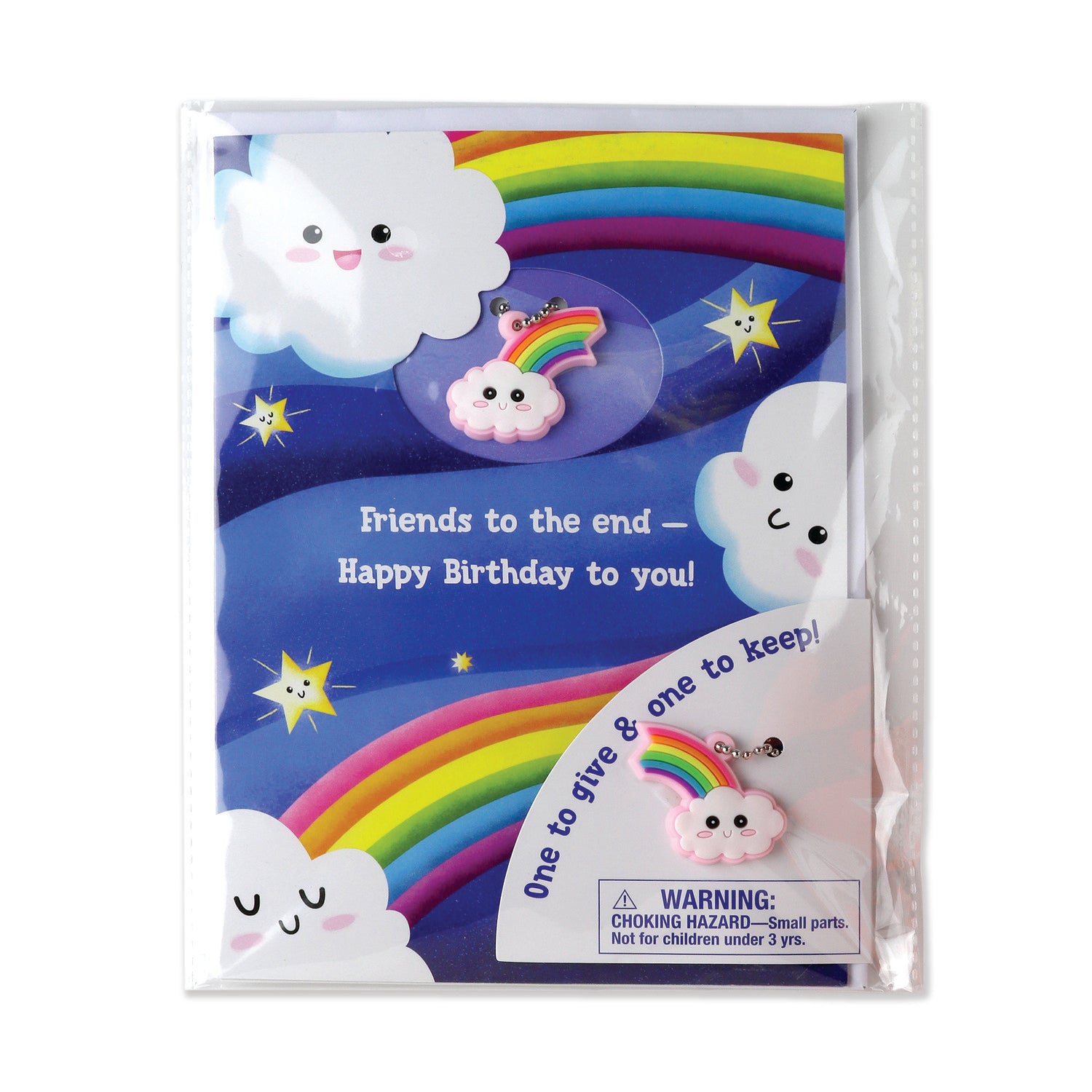 Rainbow Charm Birthday Card