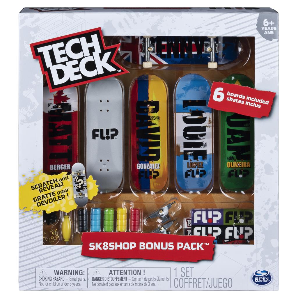 Tech Deck Sk8shop Fingerboard Bonus Pack