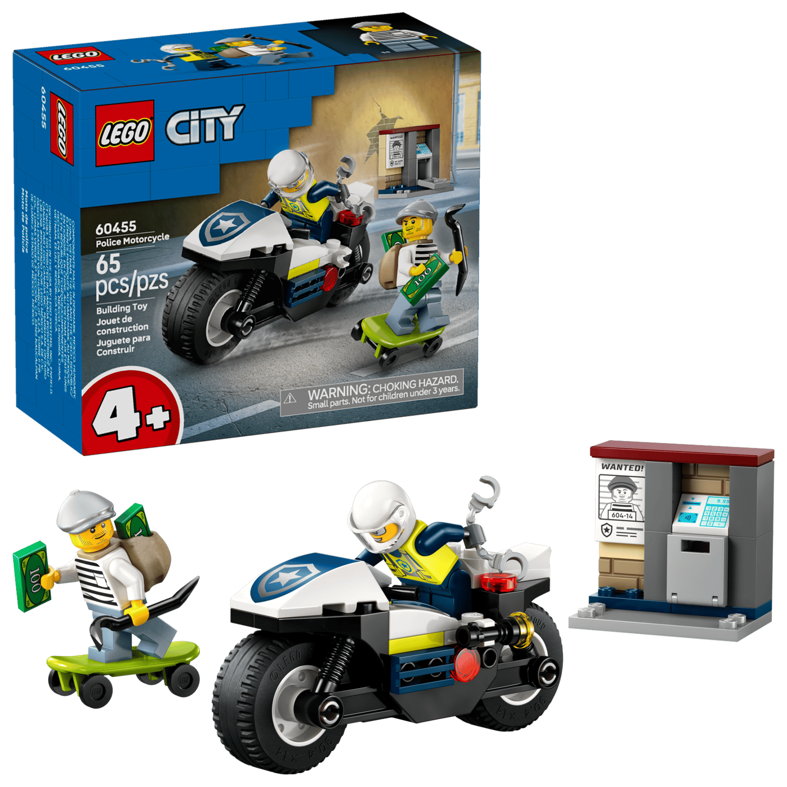 LEGO City Police Motorcycle Chase
