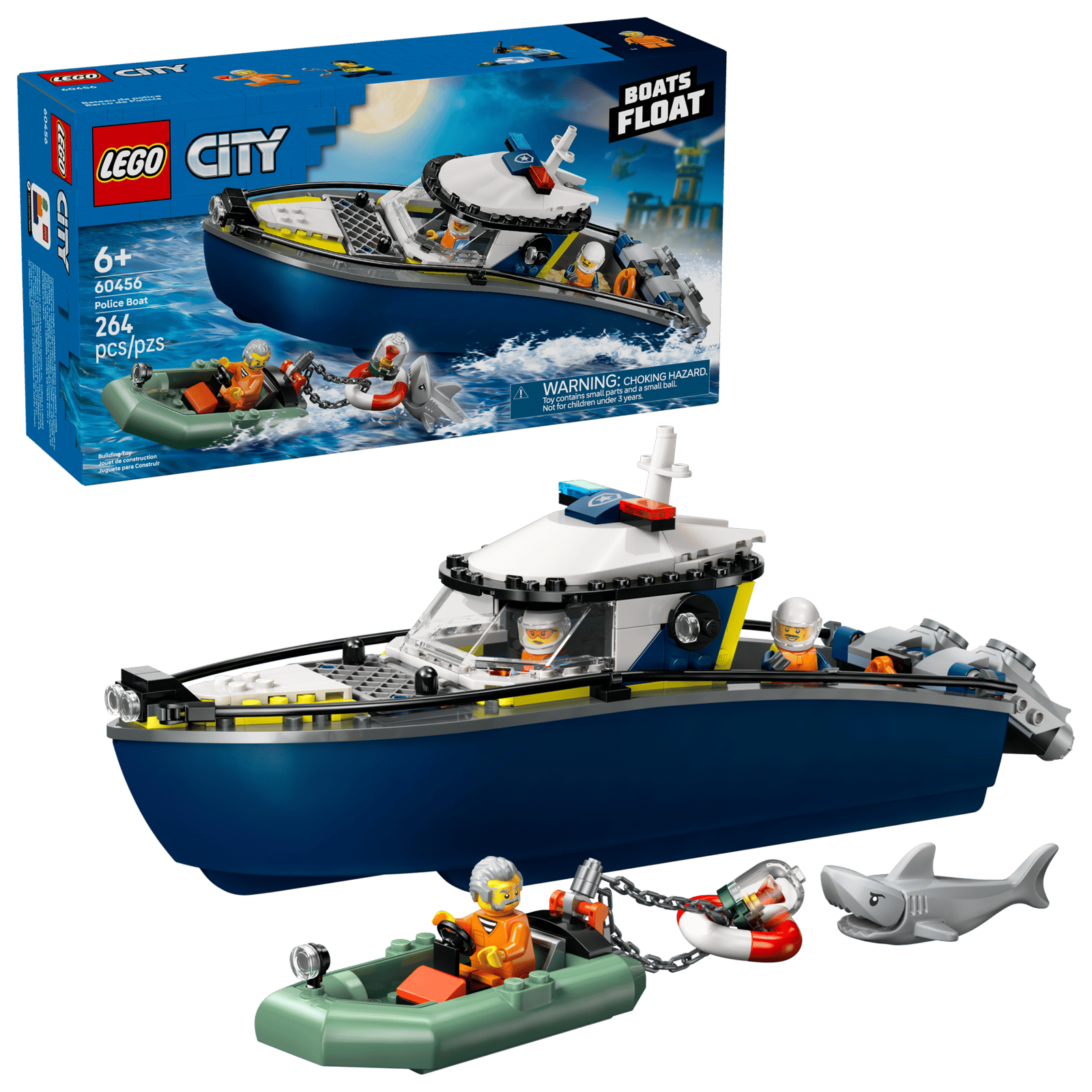 LEGO City Police Boat Chase