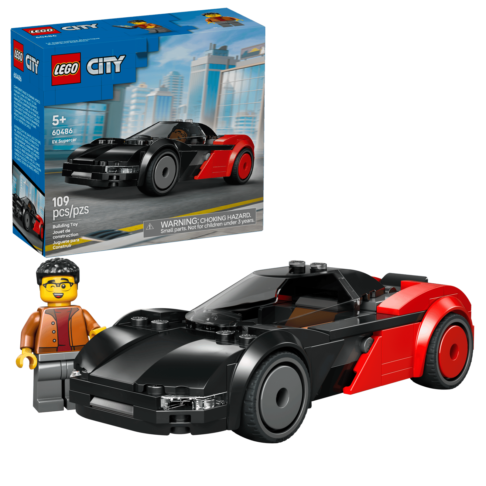 LEGO City EV Supercar