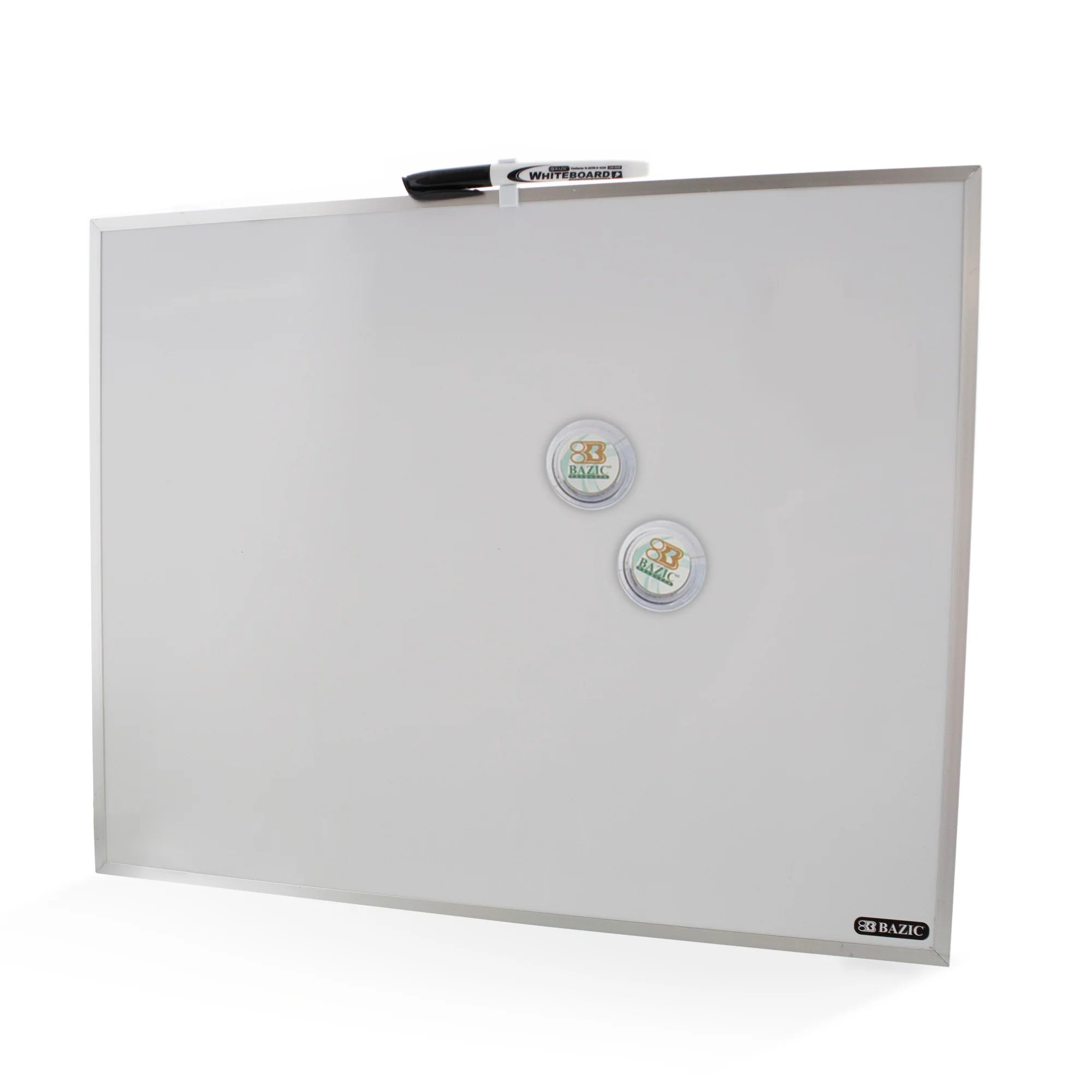 Aluminum Framed Magnetic Dry Erase Board 16" X 20"