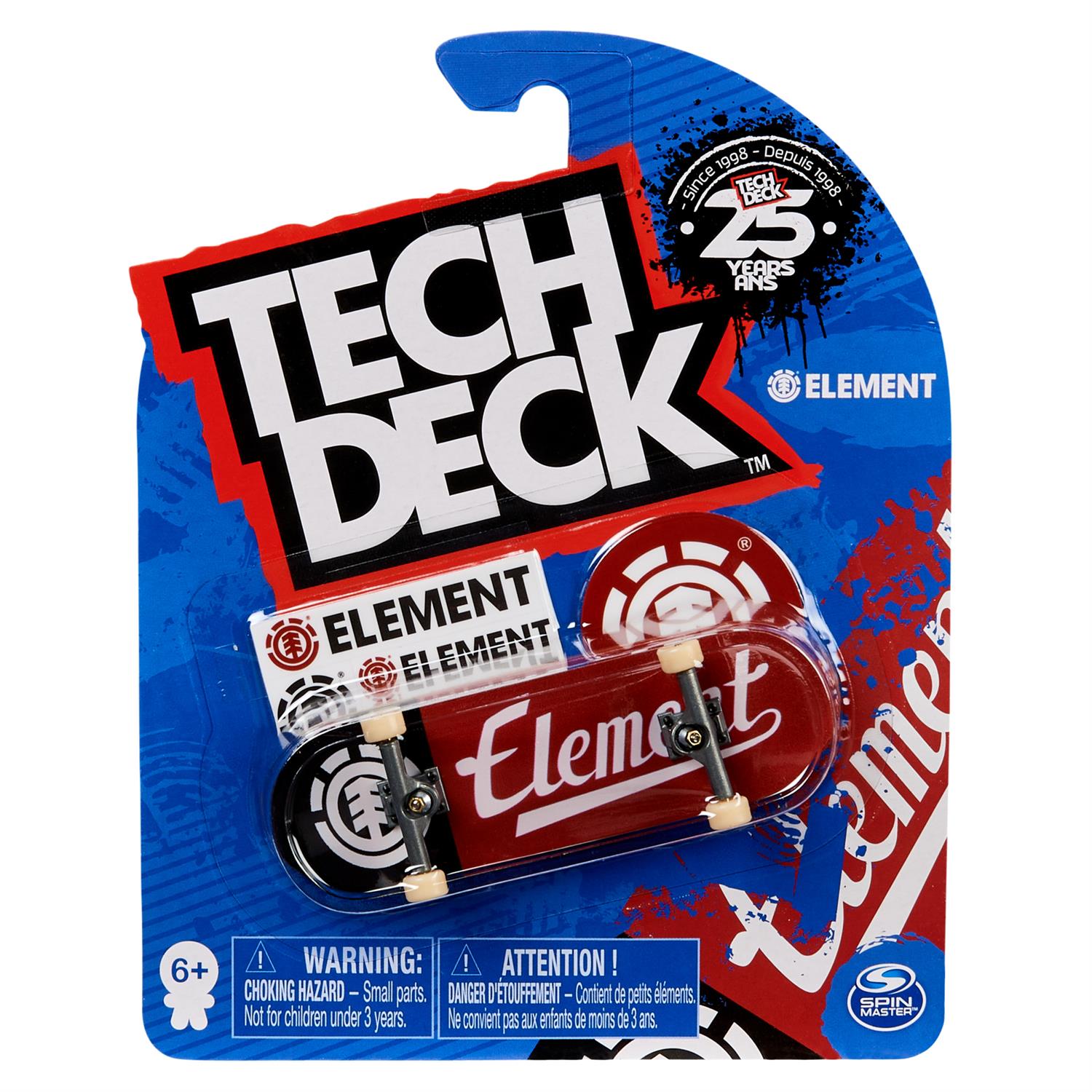 Tech Deck Assorted 96mm Fingerboards with Authentic Graphics