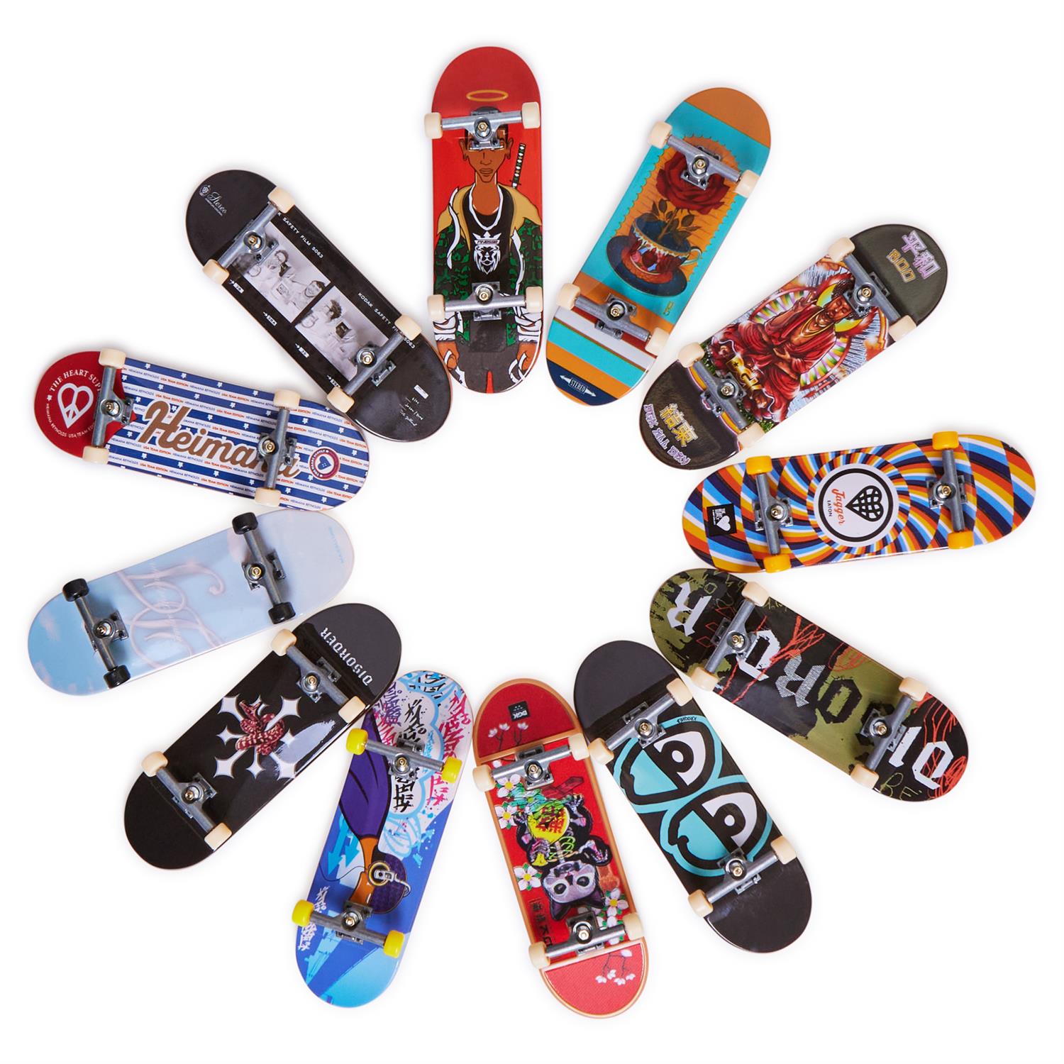 Tech Deck Assorted 96mm Fingerboards with Authentic Graphics