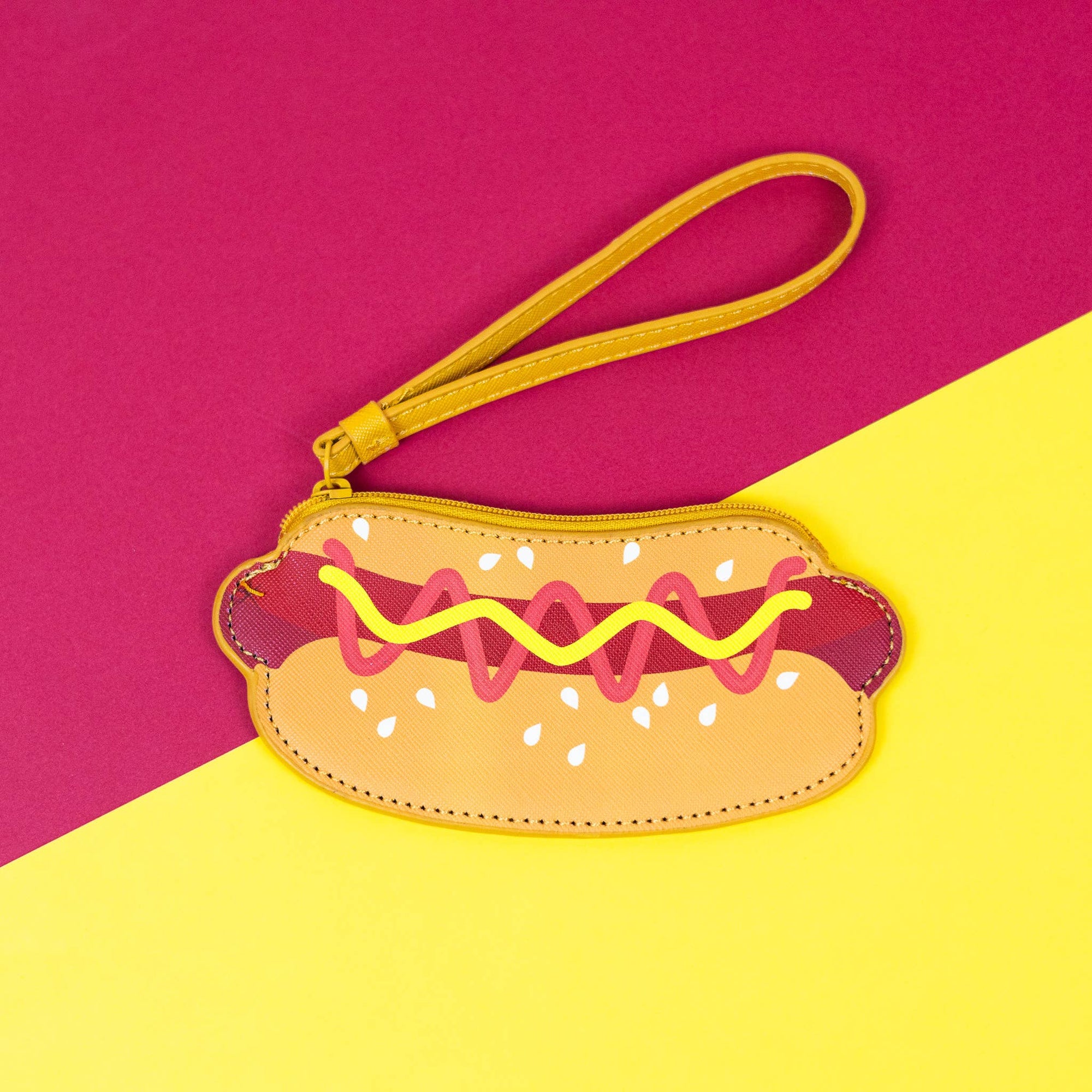 Hot Dog Wristlet