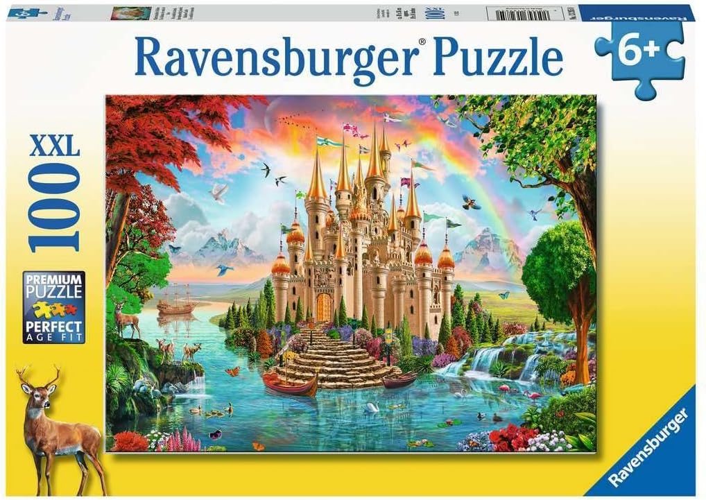 Ravensburger Rainbow Castle 100 Piece XXL Puzzle