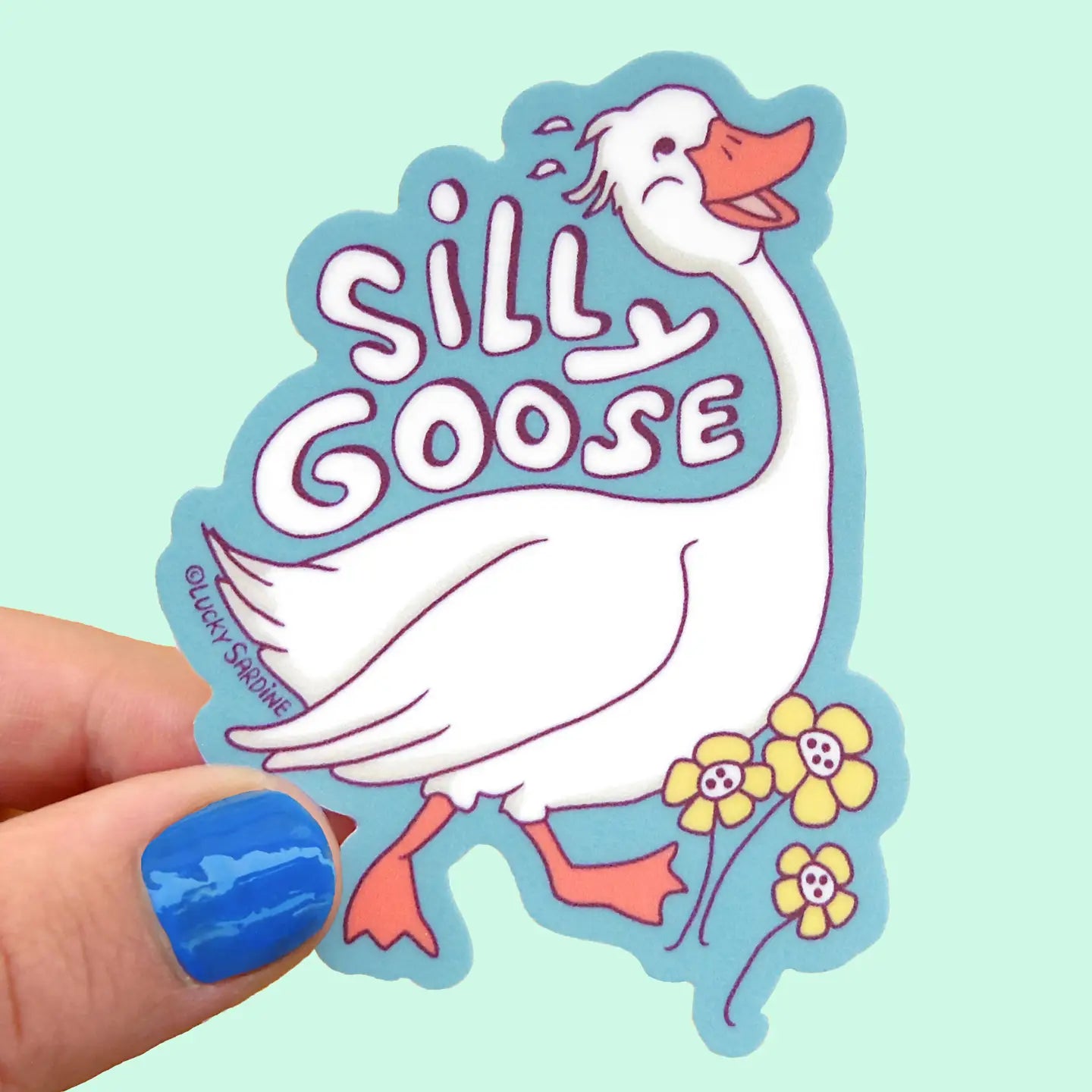 Silly Goose Sticker