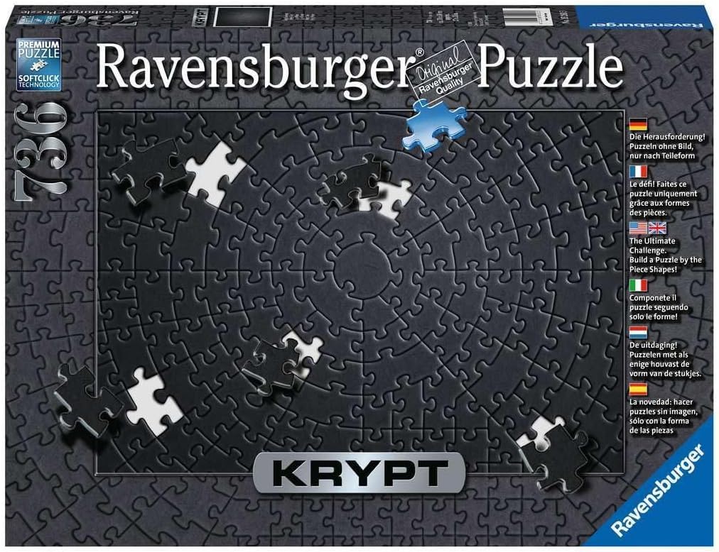 Ravensburger Krypt Black 736 Piece Puzzle