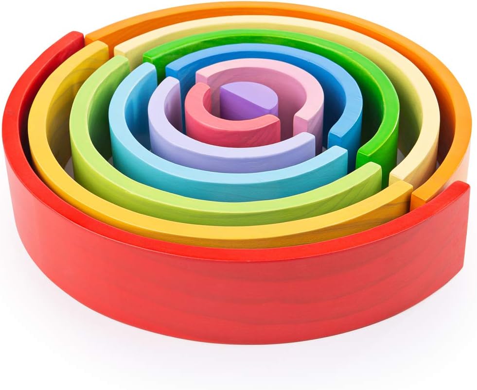 Bigjigs Large Stacking Rainbow
