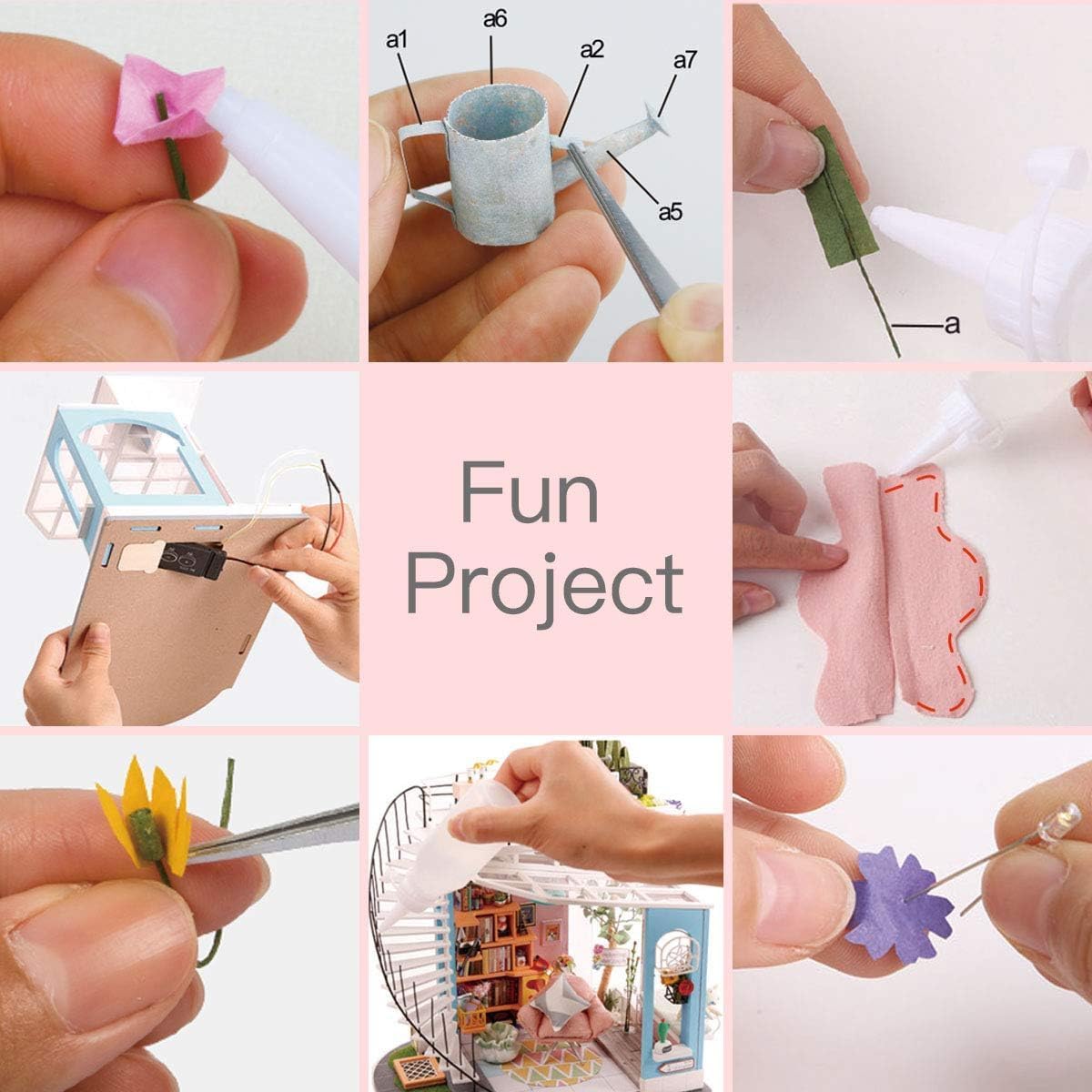 Dora's Loft 3D Miniature House Kit