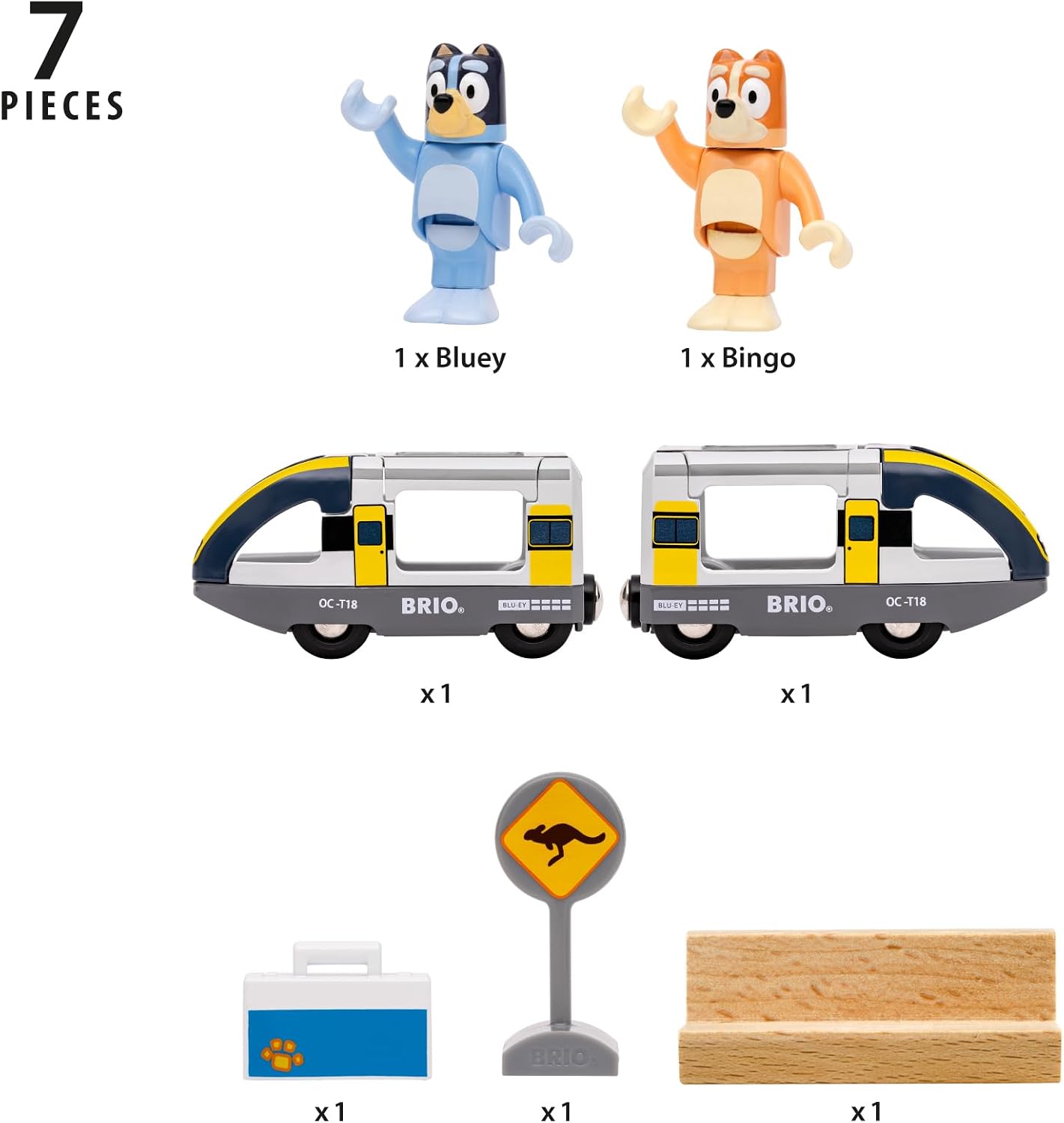 Brio Bluey Train