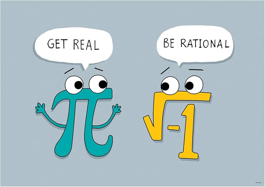 Get Real! Be Rational! Poster