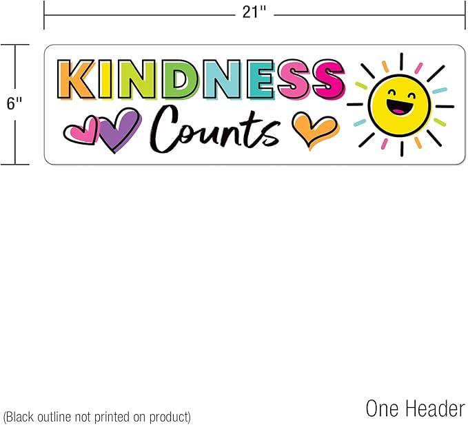 Kind Vibes - Motivational Mini Bulletin Board Set
