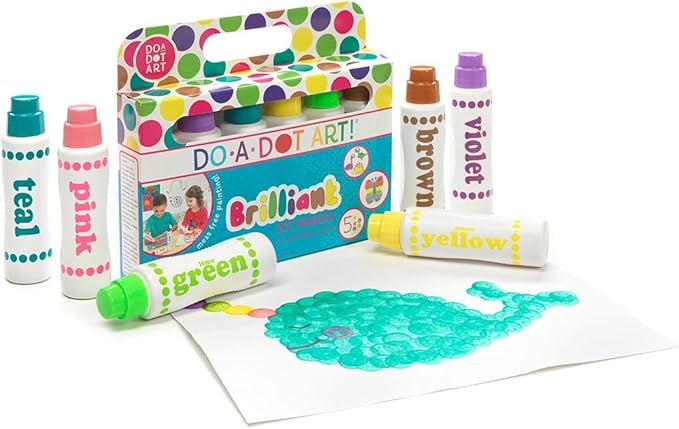 Do-A-Dot Art! Brilliant Markers, 6 pack