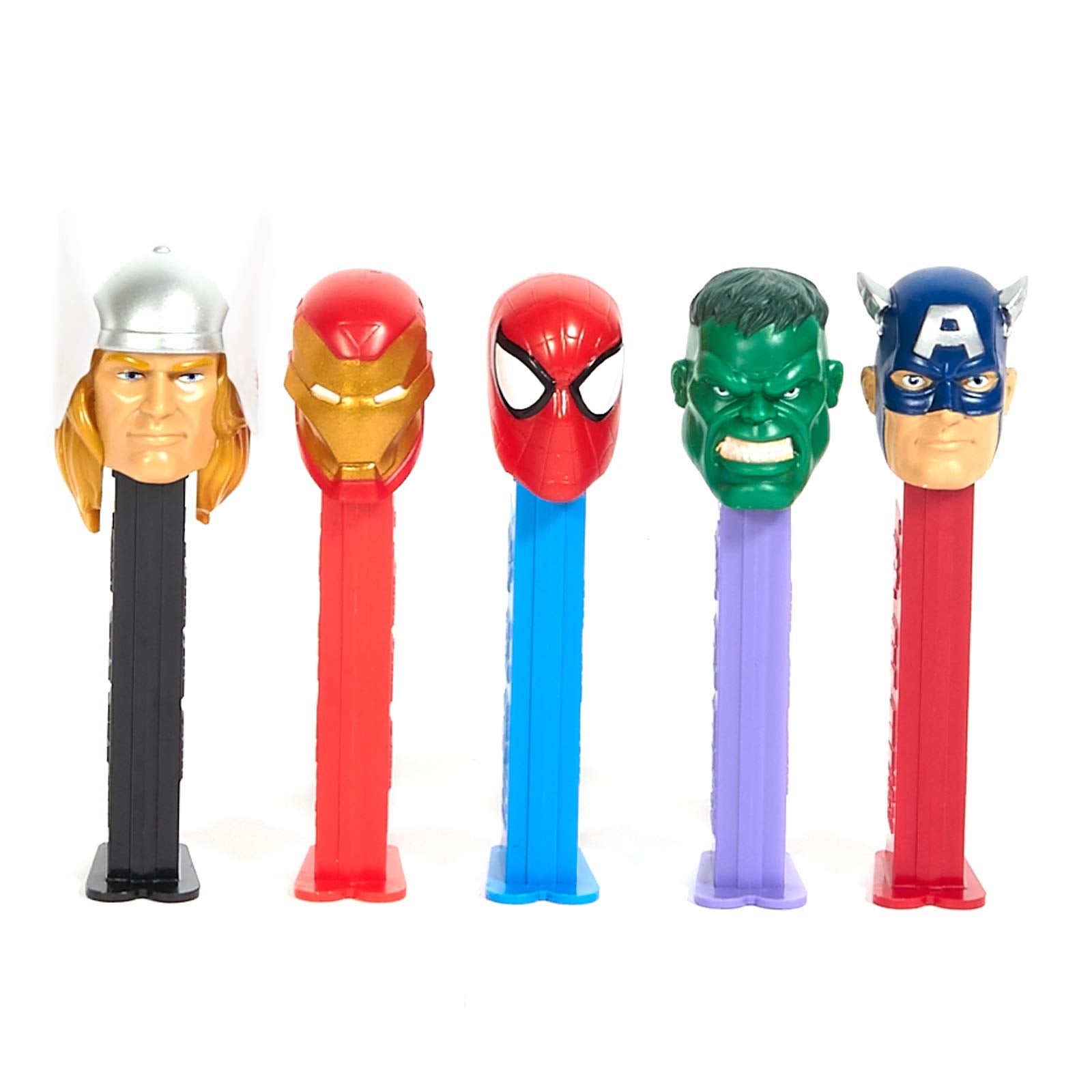 Marvel Pez Candy Dispenser with 3 Candy Packs