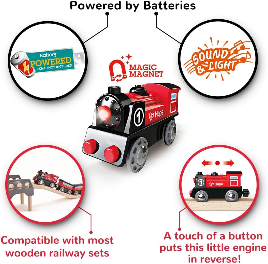Hape Battery Powered Engine No 1