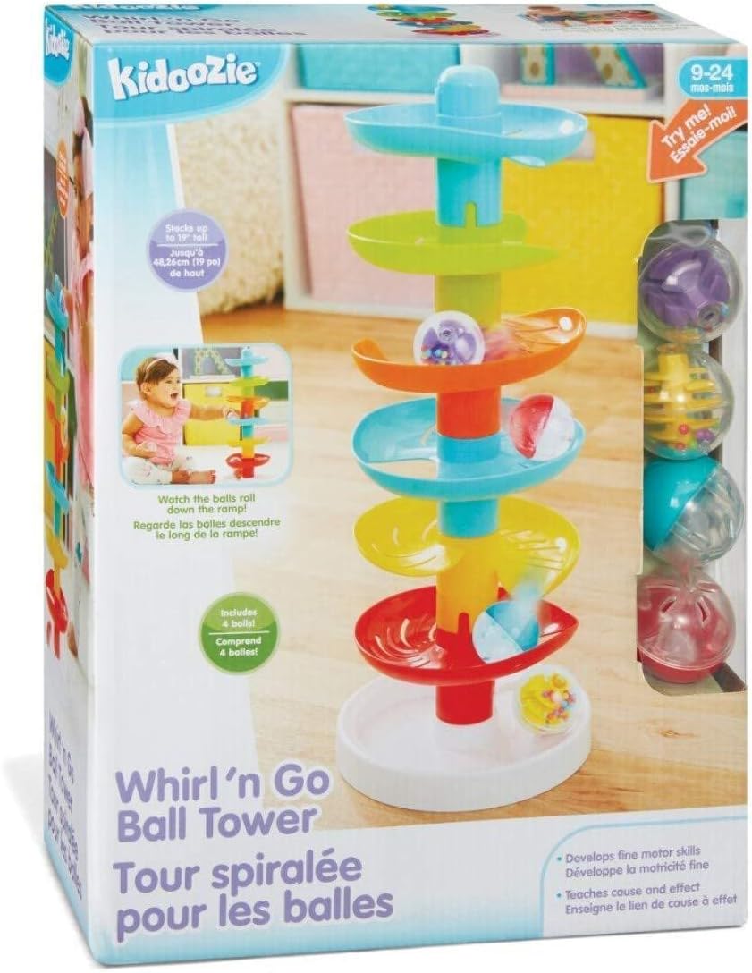 Kidoozie Whirl 'N Go Sensory Tower